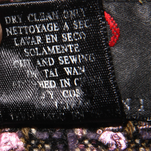 Vintage True Meaning Blazer Jacket Size Large Open front Plaid Peplum - Picture 6 of 10